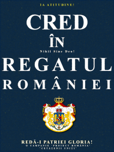 CRED in REGATUL Romaniei - blog Proiect Romania 